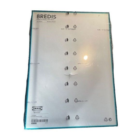 Vtg Ikea Bredis Poster Frame 19" 3/4 X 27" 2/4 - Blue / Rare - Picture 3 of 3
